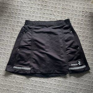 IXSPA Activewear Skirt Womens Sz M Black Elastic Waist‎ Stretch Vintage 90s Y2K